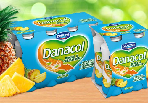Cupón descuento de 0,60€ en Danacol de Danone