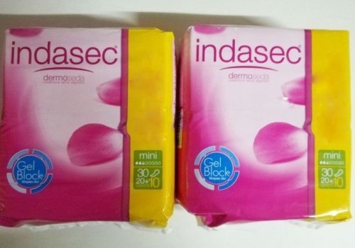Recibe gratis muestras compresas Indasec