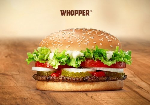 Consigue un Whopper gratis a domicilio en Burger King