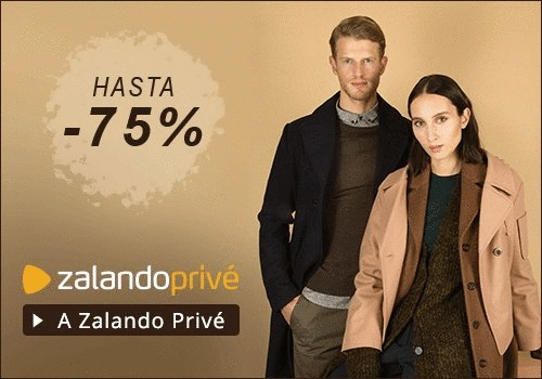 -75% en zapatos y prendas con Zalando Privé